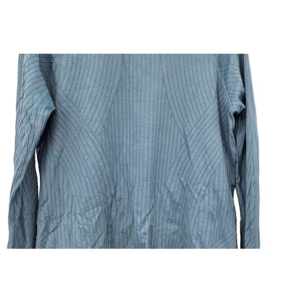 Lululemon Long Sleeve Ribbed Tee Thumbhole‎ Est Size 8 - Picture 4 of 8